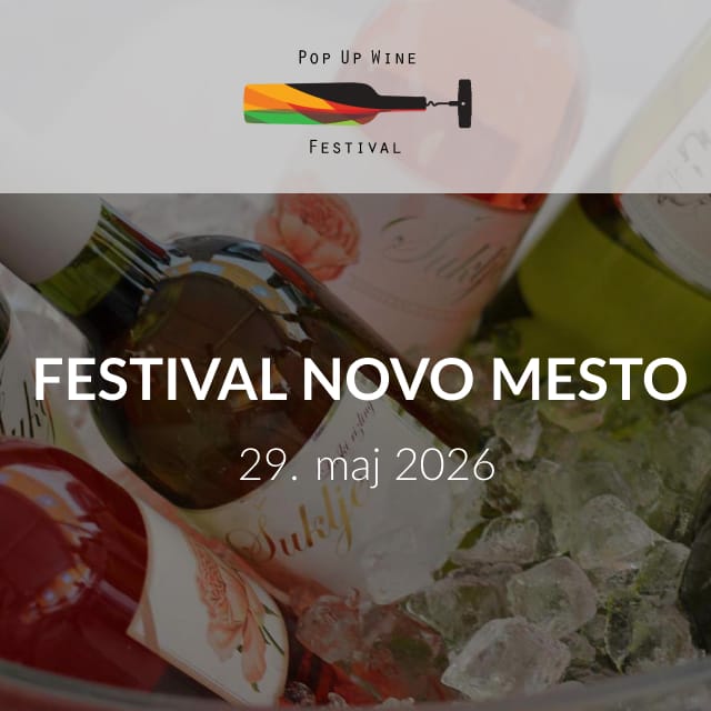 POP UP WINE FESTIVAL NOVO MESTO 2026