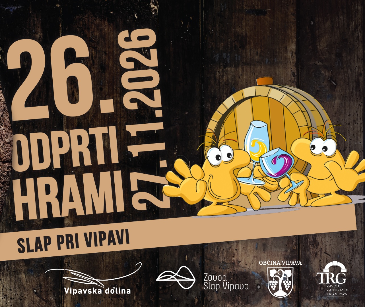 26. Odprti hrami - PETEK, 27.11.2026